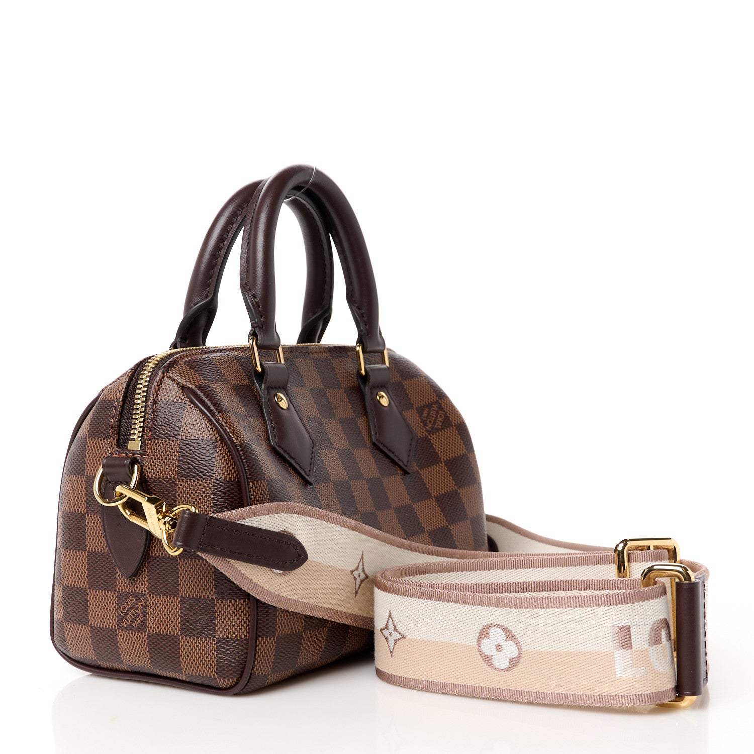 Louis Vuitton Damier Ebene Speedy Bandouliere 20 3 of 11