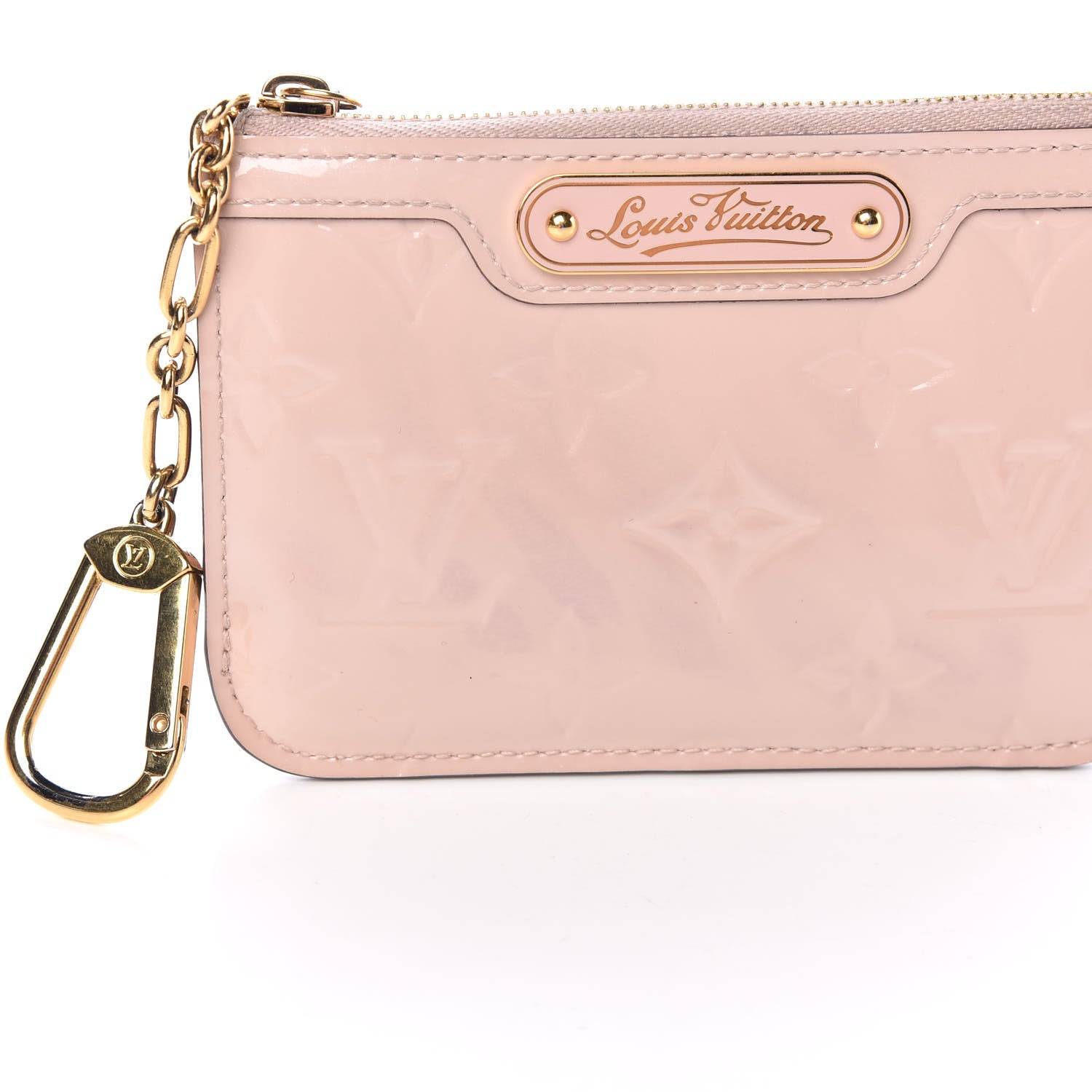Louis Vuitton Vernis Key Pouch Rose Angelique 11 of 14