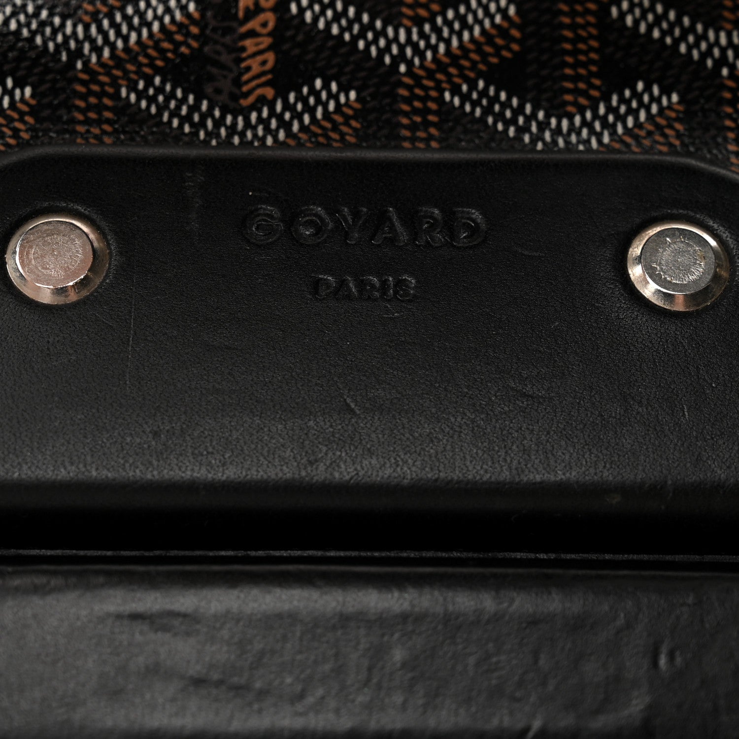 Goyard Goyardine Rolling Suitcase Trolley PM Black 6 of 10