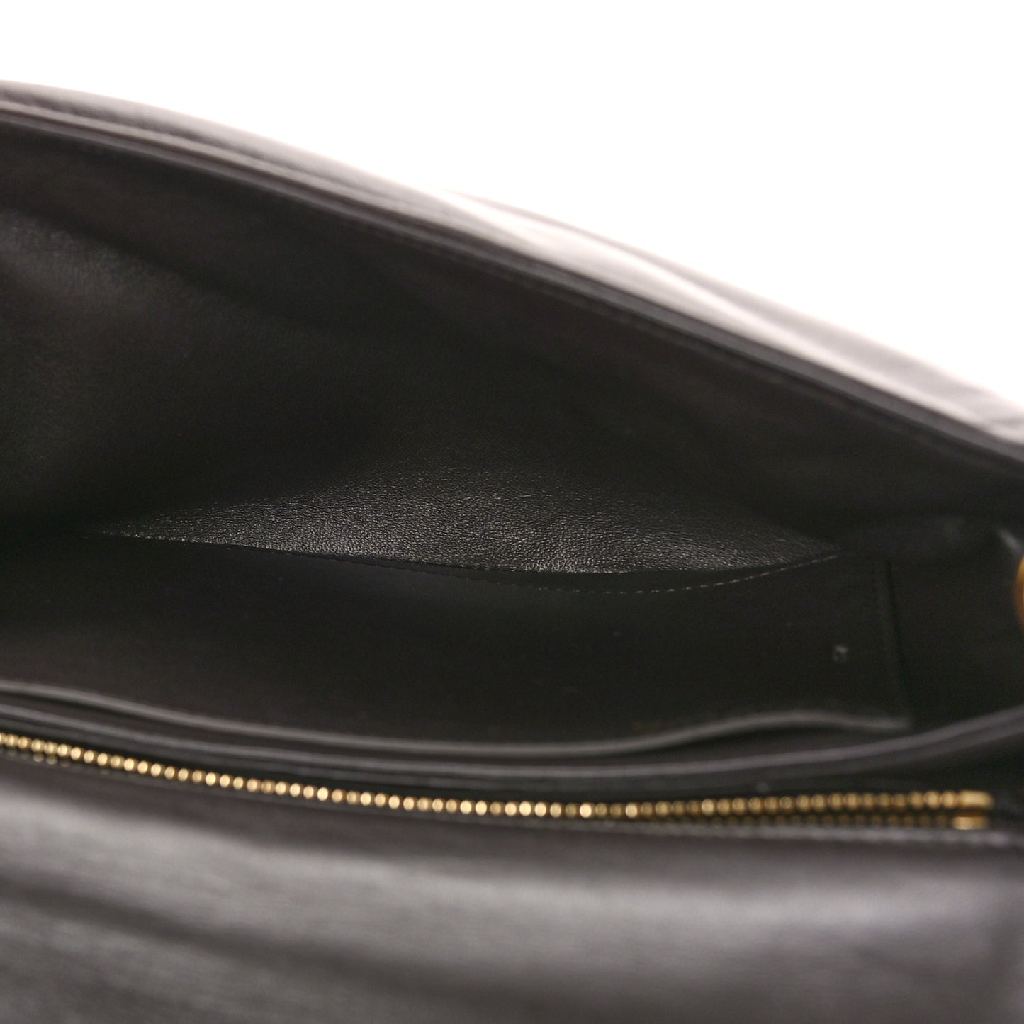 Lambskin Goya Puffer Bag Dark Chocolate