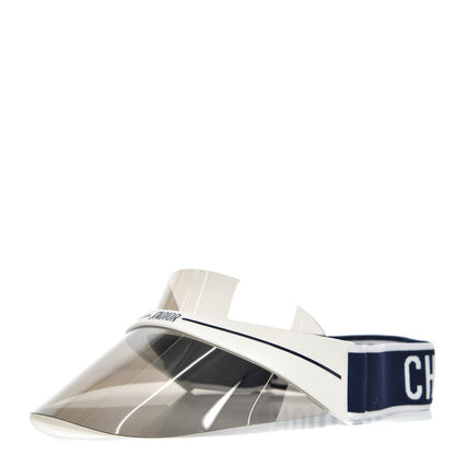 Christian Dior Mirrored DiorClub1 Sun Visor Silver 1 of 6