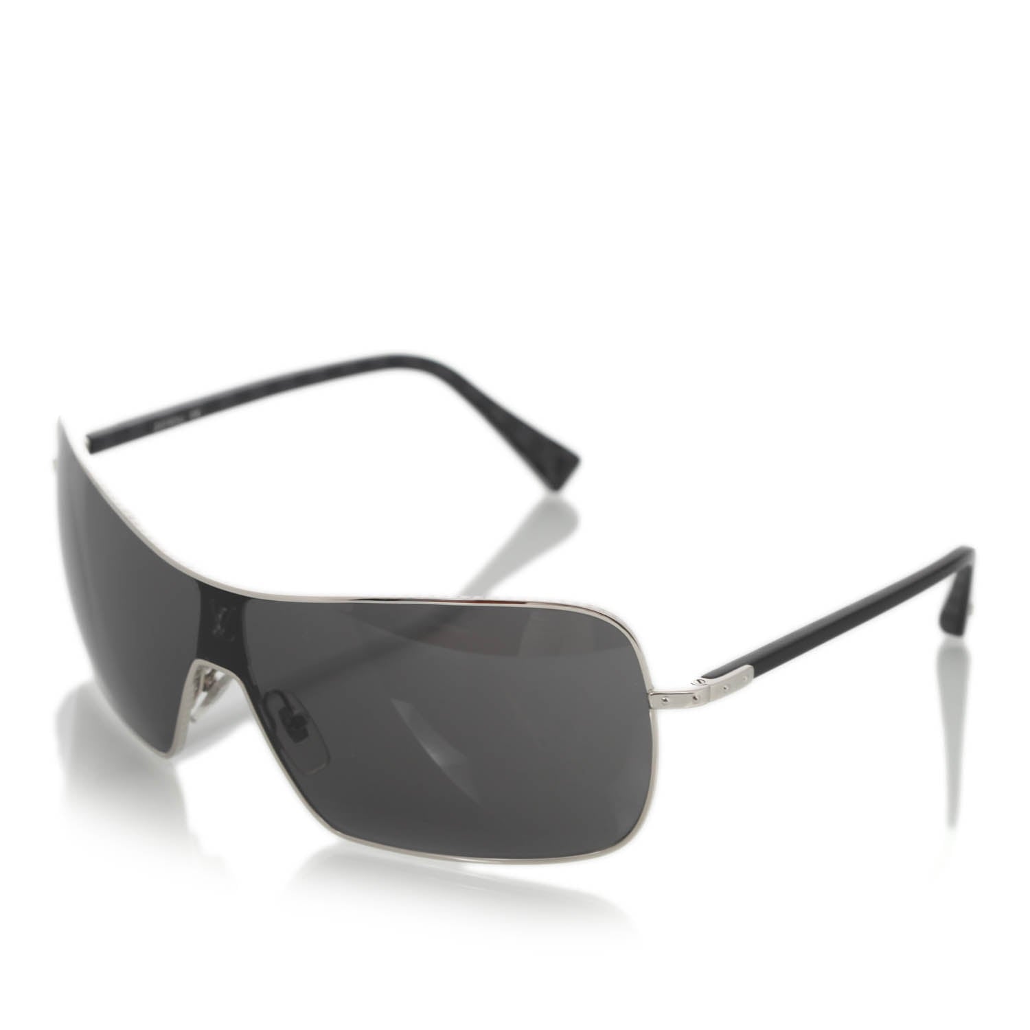Louis Vuitton Conspiration Mask Sunglasses Silver 1 of 10