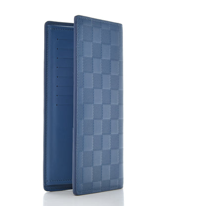 Louis Vuitton Damier Infini Brazza Wallet Neptune 3 of 7