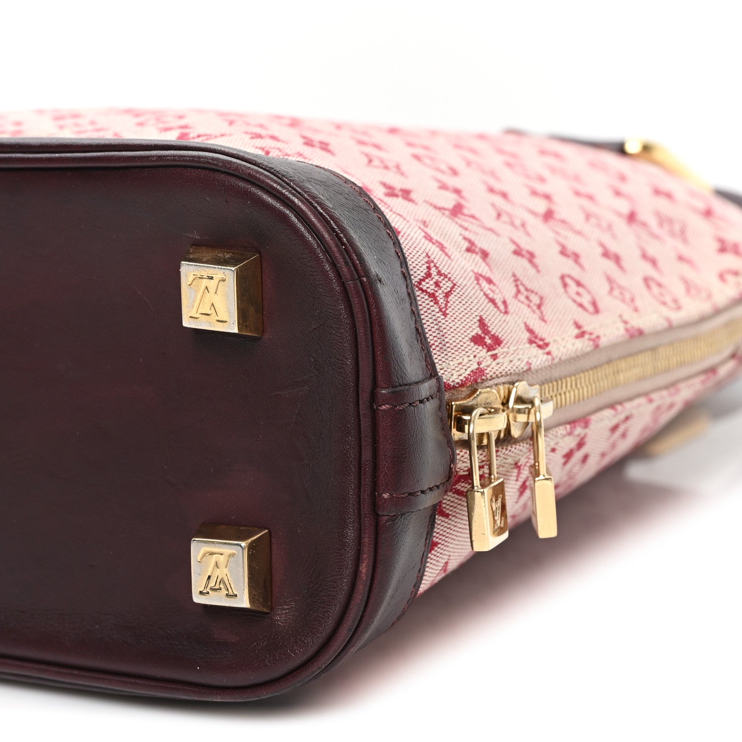Louis Vuitton Mini Monogram Alma Haut Tote Cherry 9 of 11