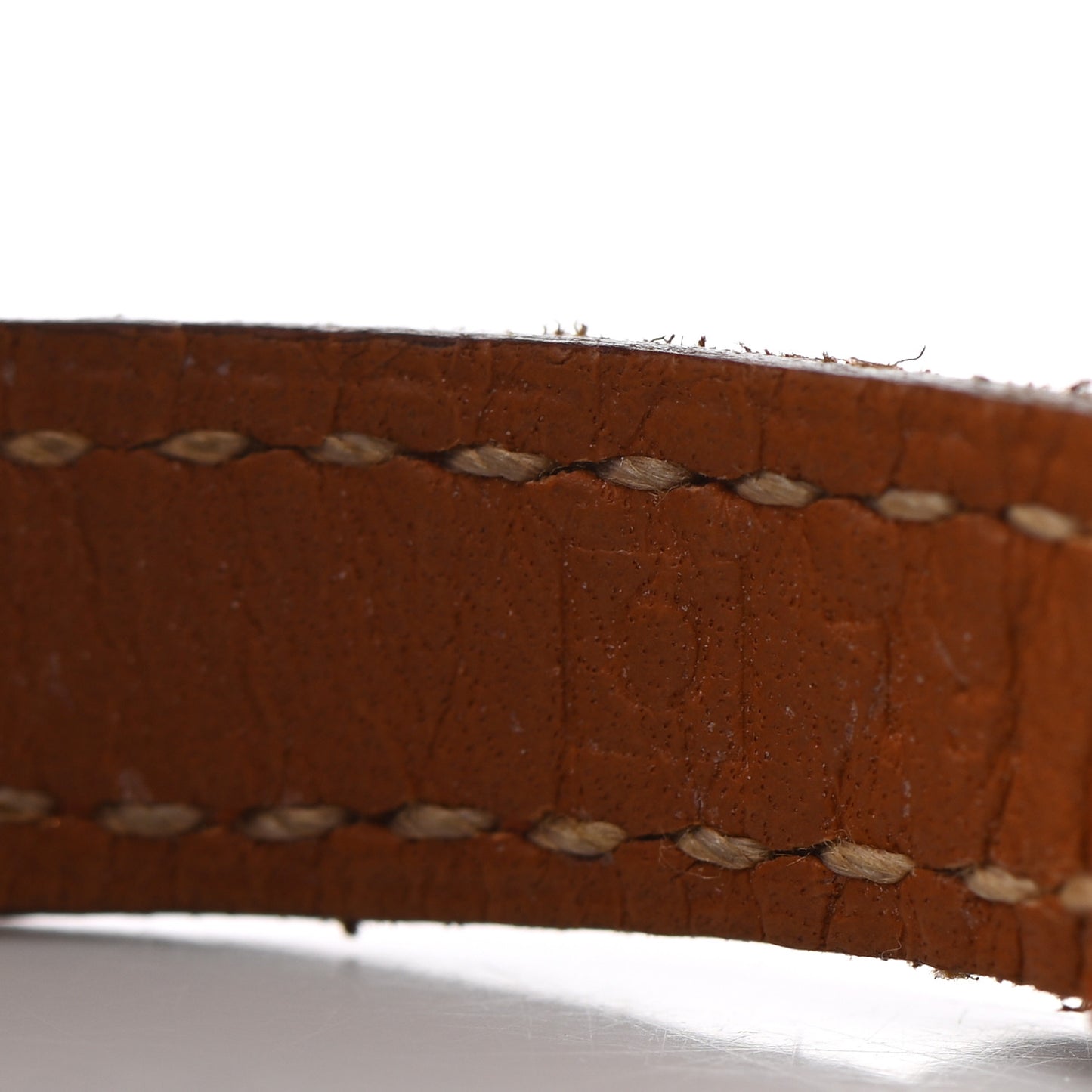 Epsom Cab Double Tour Bracelet XS Terre Battue