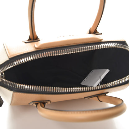 Givenchy Sugar Goatskin Small Bi-Color Antigona Light Beige 6 of 10