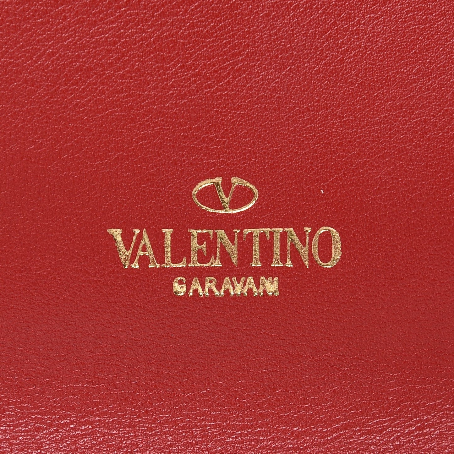 Vitello Shoulder Flap Bag Red