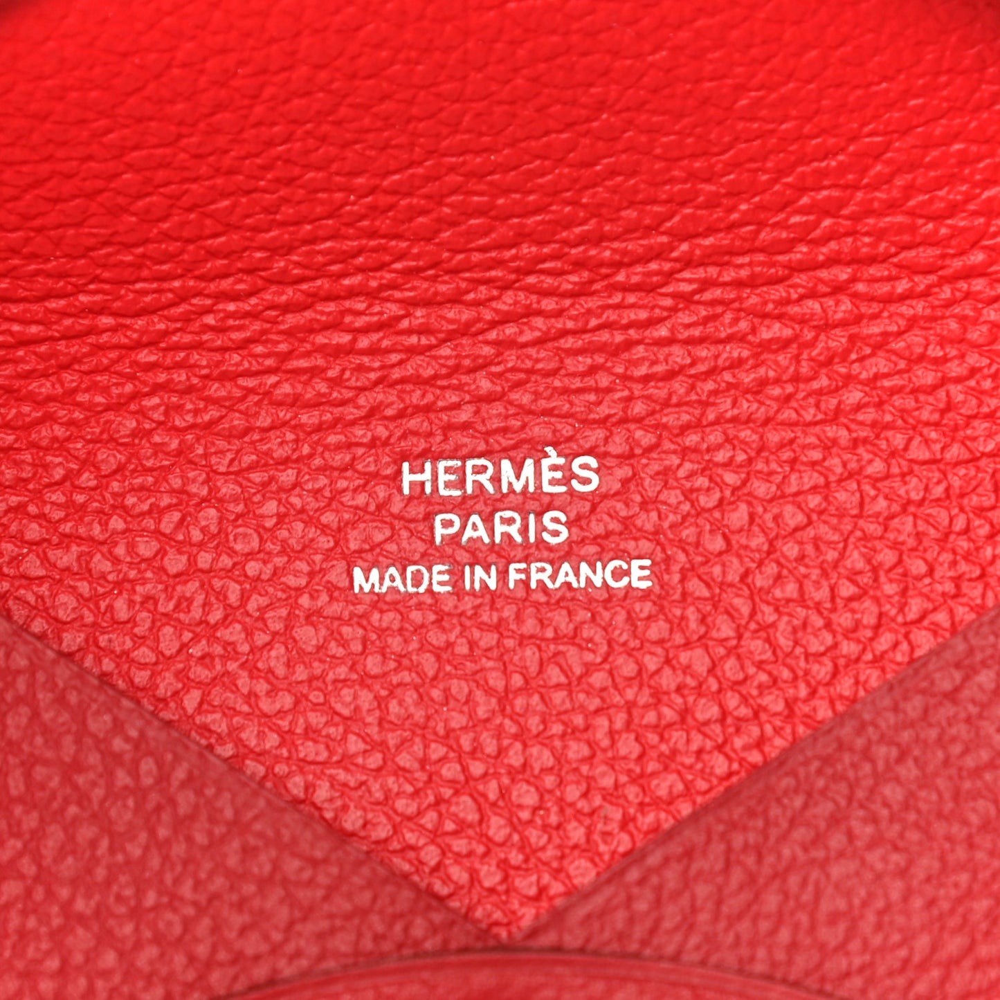 Evercolor Verso Calvi Card Case Rouge Piment Rouge Coeur