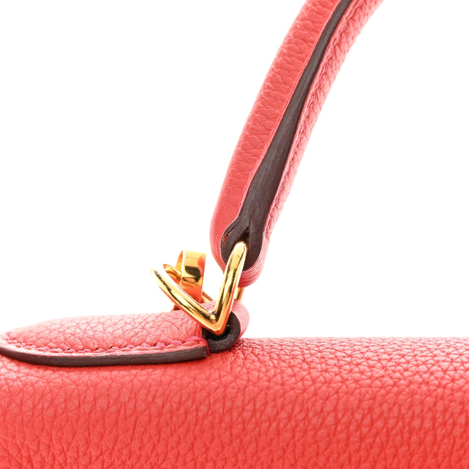 Hermes Togo Kelly Retourne 28 Rouge Casaque 14 of 14