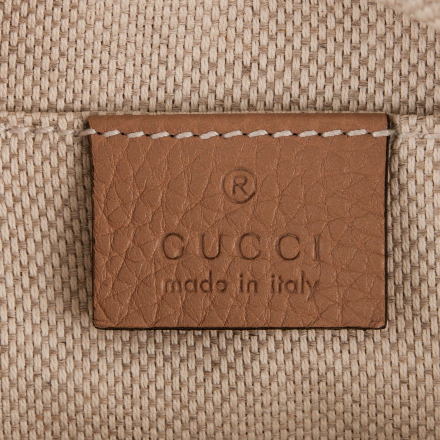 Gucci Pebbled Calfskin Small Soho Disco Bag Camelia 6 of 7