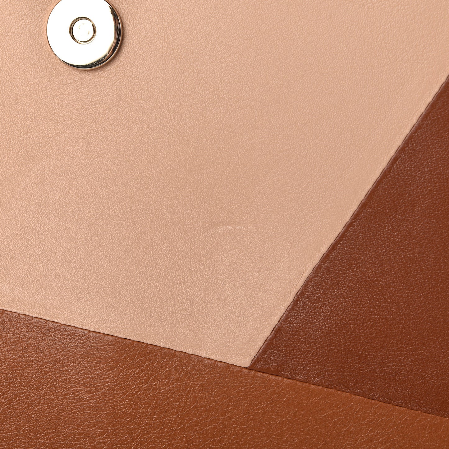Smooth Calfskin Patchwork Medium Faye Shoulder Bag Light Tan