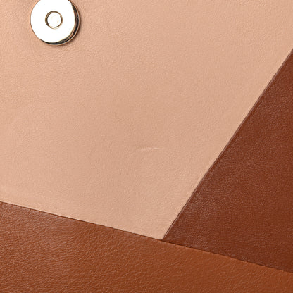 Chloe Smooth Calfskin Patchwork Medium Faye Shoulder Bag Light Tan 10 of 13