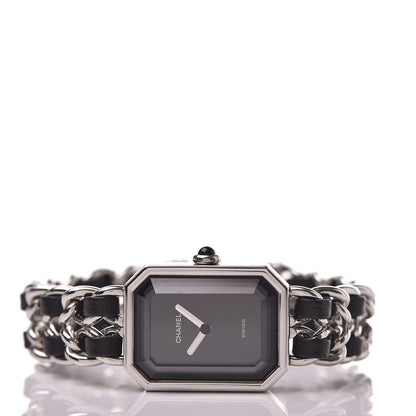 Chanel Stainless Steel Lambskin 20mm Chain Premiere Quartz Watch S 3 of 7