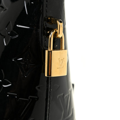 Louis Vuitton Vernis Lockit PM Black 9 of 17