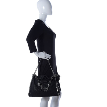 Stella McCartney Shaggy Deer Small Falabella Tote Black 2 of 10