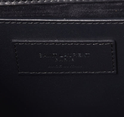 Saint Laurent Calfskin Medium Classic Monogram Kate Tassel Satchel Coal 6 of 6