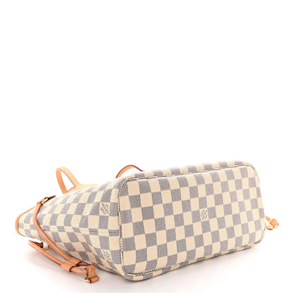 Louis Vuitton Damier Azur Neverfull PM 4 of 9