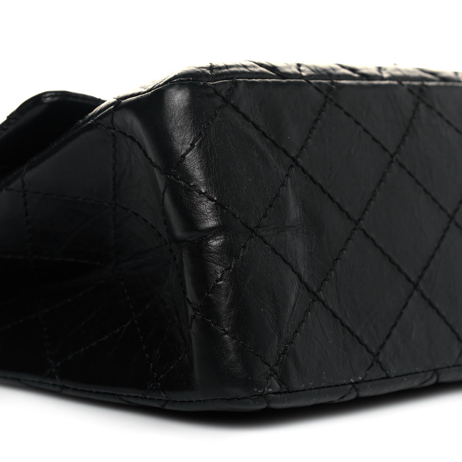 Chanel Aged Calfskin Quilted 2.55 Reissue 226 Flap Black 9 of 12