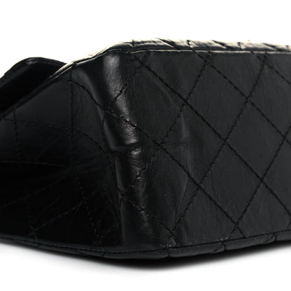 Chanel Aged Calfskin Quilted 2.55 Reissue 226 Flap Black 9 of 12