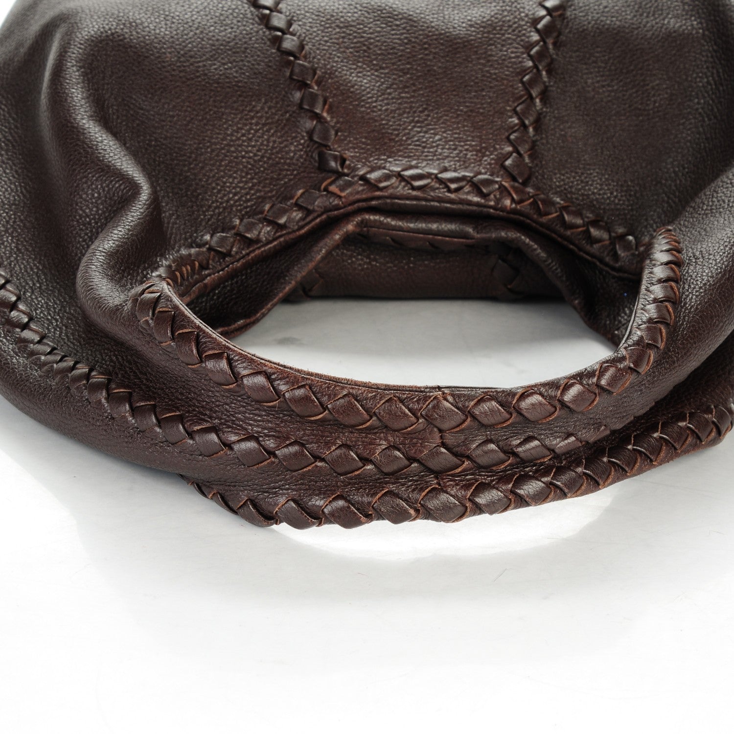 Bottega Veneta Cervo Deerskin Large Hobo Ebano 4 of 10