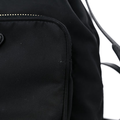Prada Re-Nylon Duet Drawstring Shoulder Bag Black 10 of 10