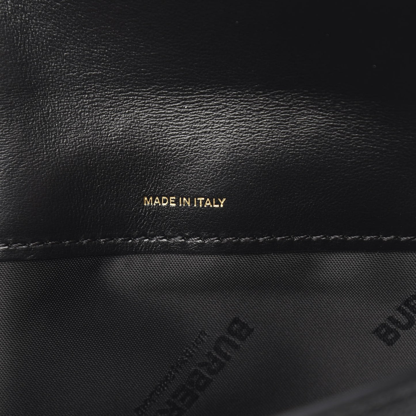 Grained Calfskin Albion TB Bag Black