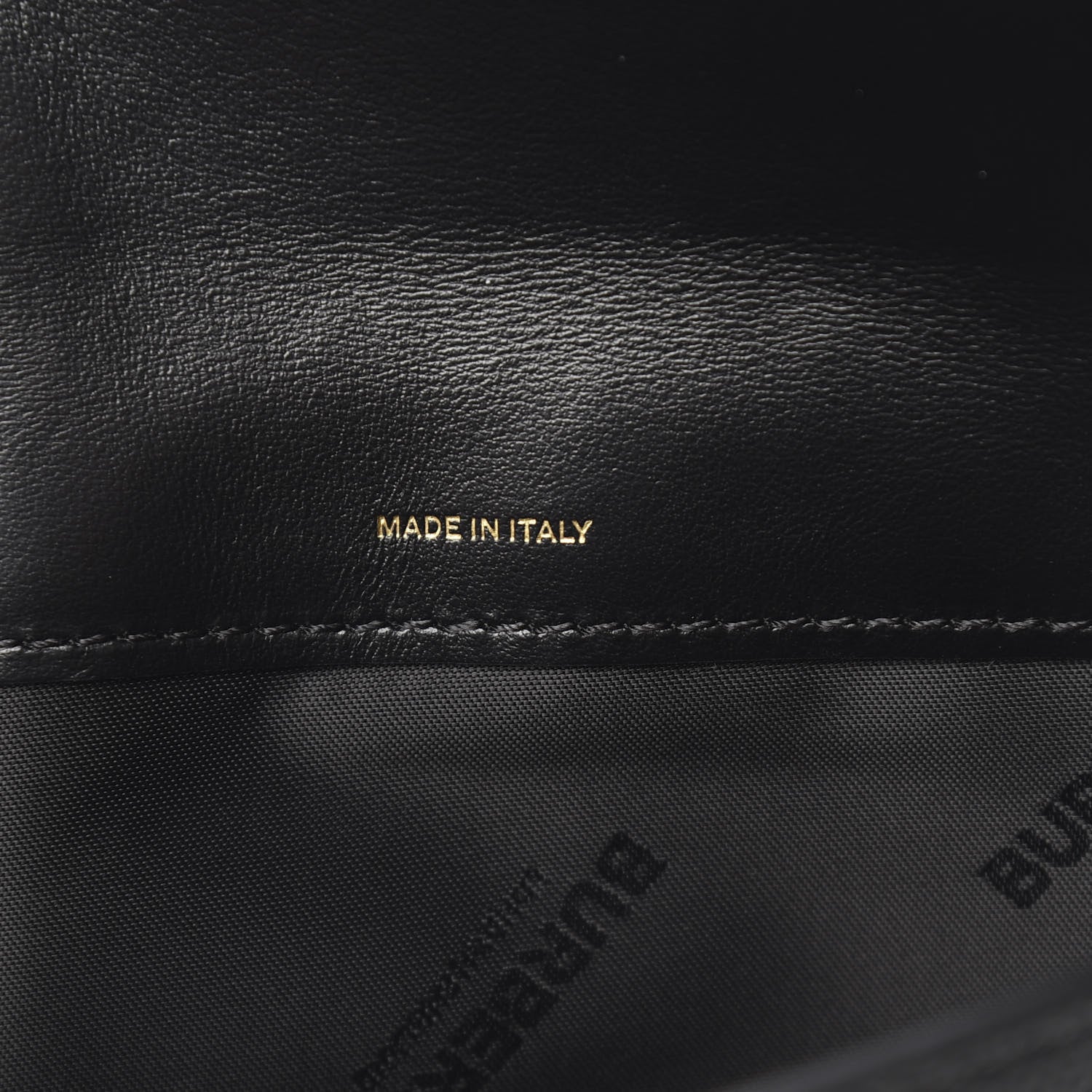 Burberry Grained Calfskin Albion TB Bag Black 7 of 10