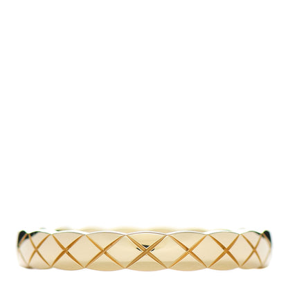 Chanel 18K Yellow Gold Mini Coco Crush Ring 54 7 1 of 5