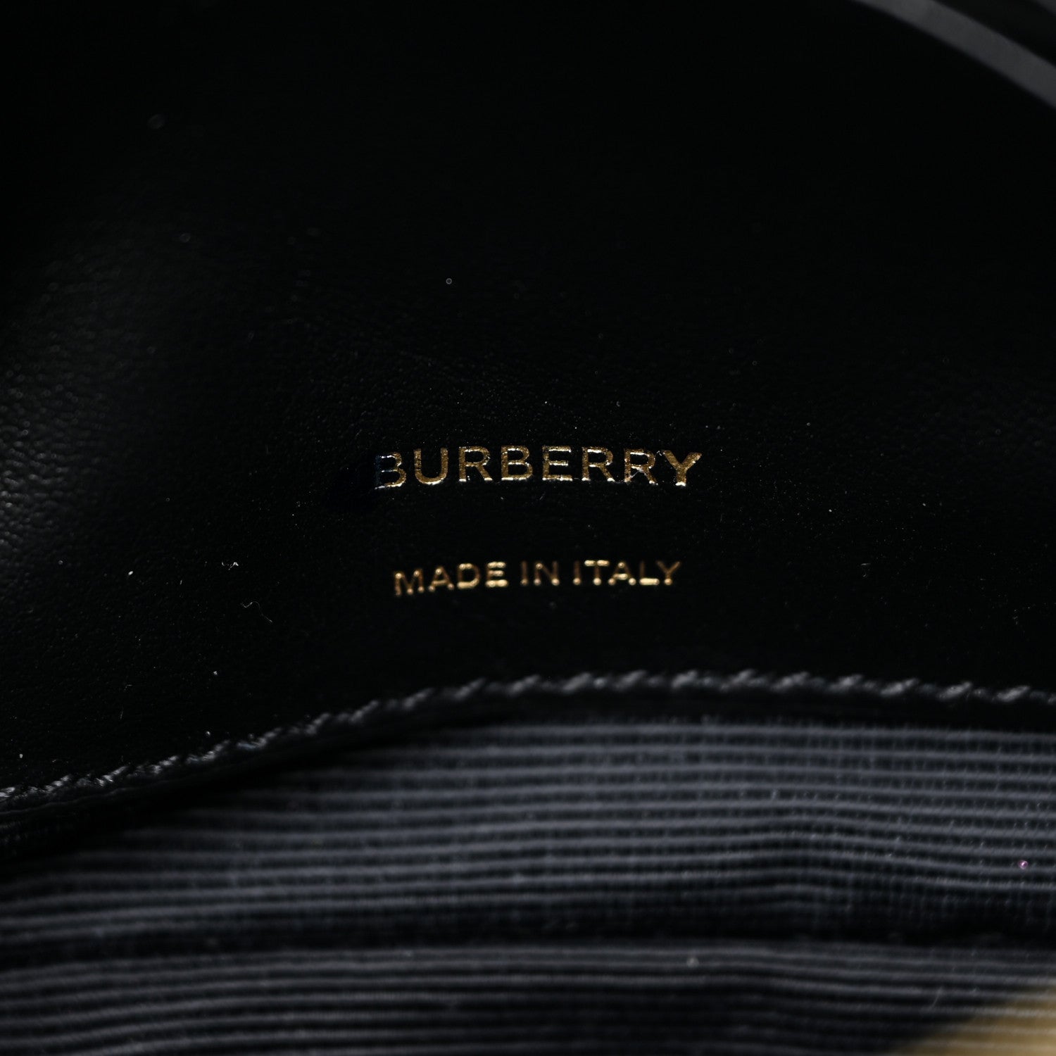Burberry E-Canvas Monogram Stripe Micro Camera Bag Bridle Brown 7 of 10