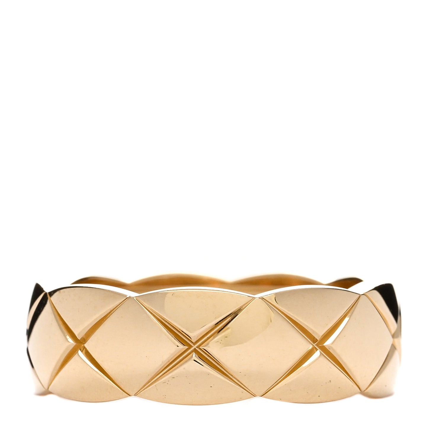 18K Yellow Gold Small Coco Crush Ring 55 7.25