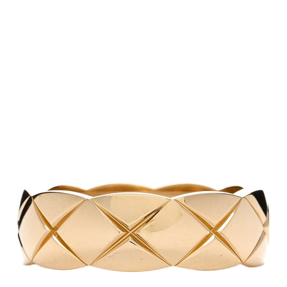 Chanel 18K Yellow Gold Small Coco Crush Ring 55 7.25 2 of 4