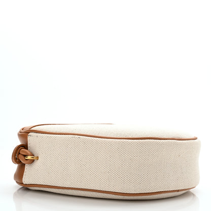 Saint Laurent Linen Calfskin Le Monogramme Coeur 4 of 10
