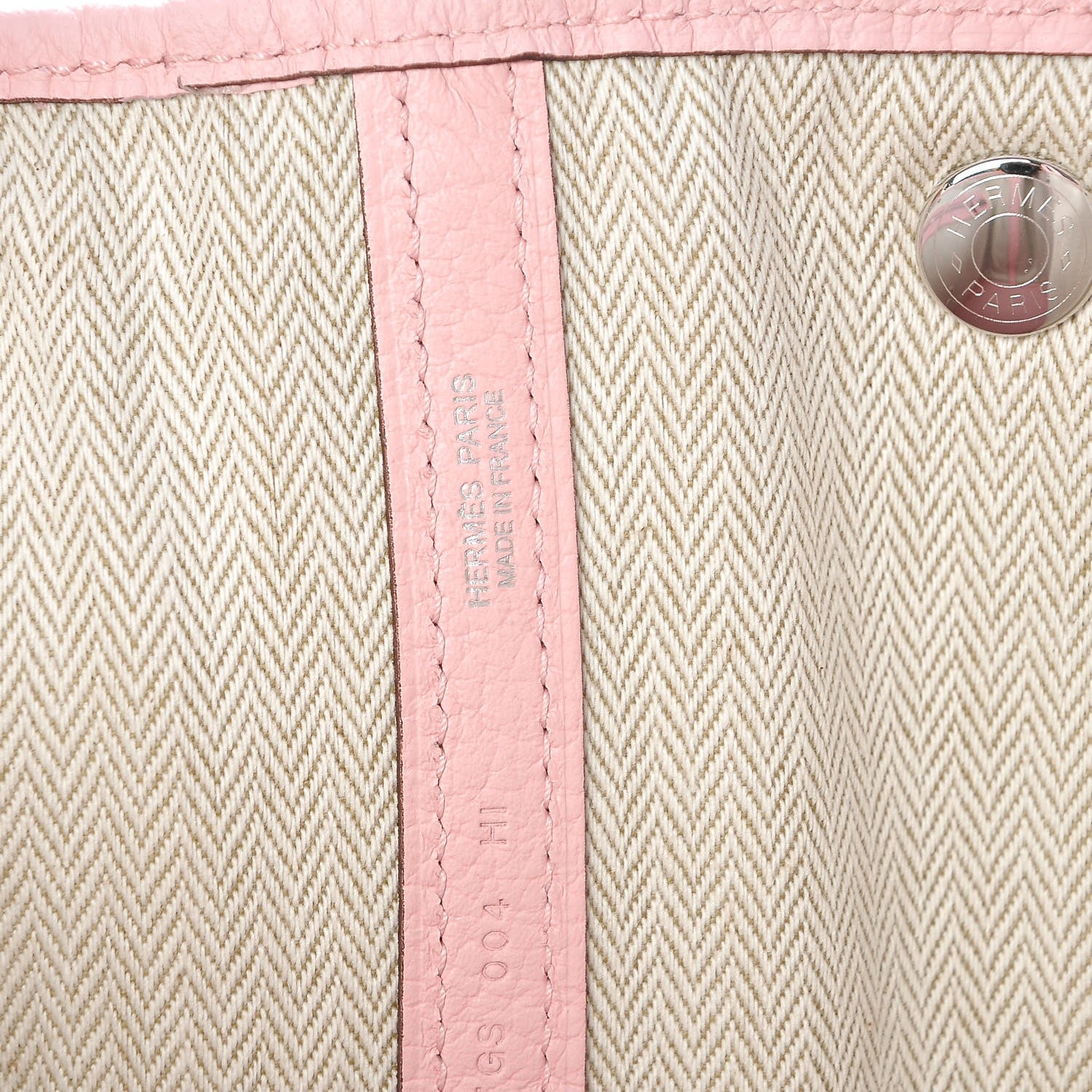 Hermes Vache Country Garden Party Tote 36 MM Rose Sakura 7 of 9