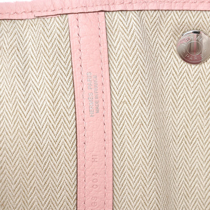Hermes Vache Country Garden Party Tote 36 MM Rose Sakura 7 of 9