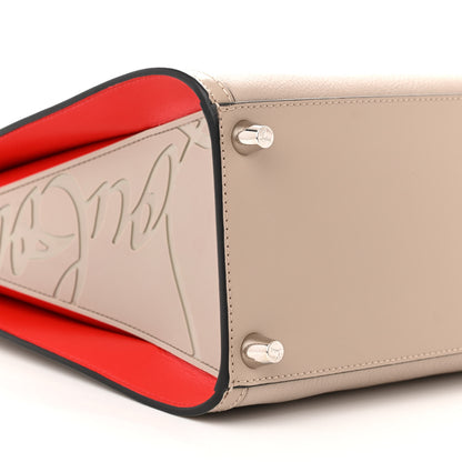 Christian Louboutin Calfskin Empire Medium Paloma Fungo 9 of 10