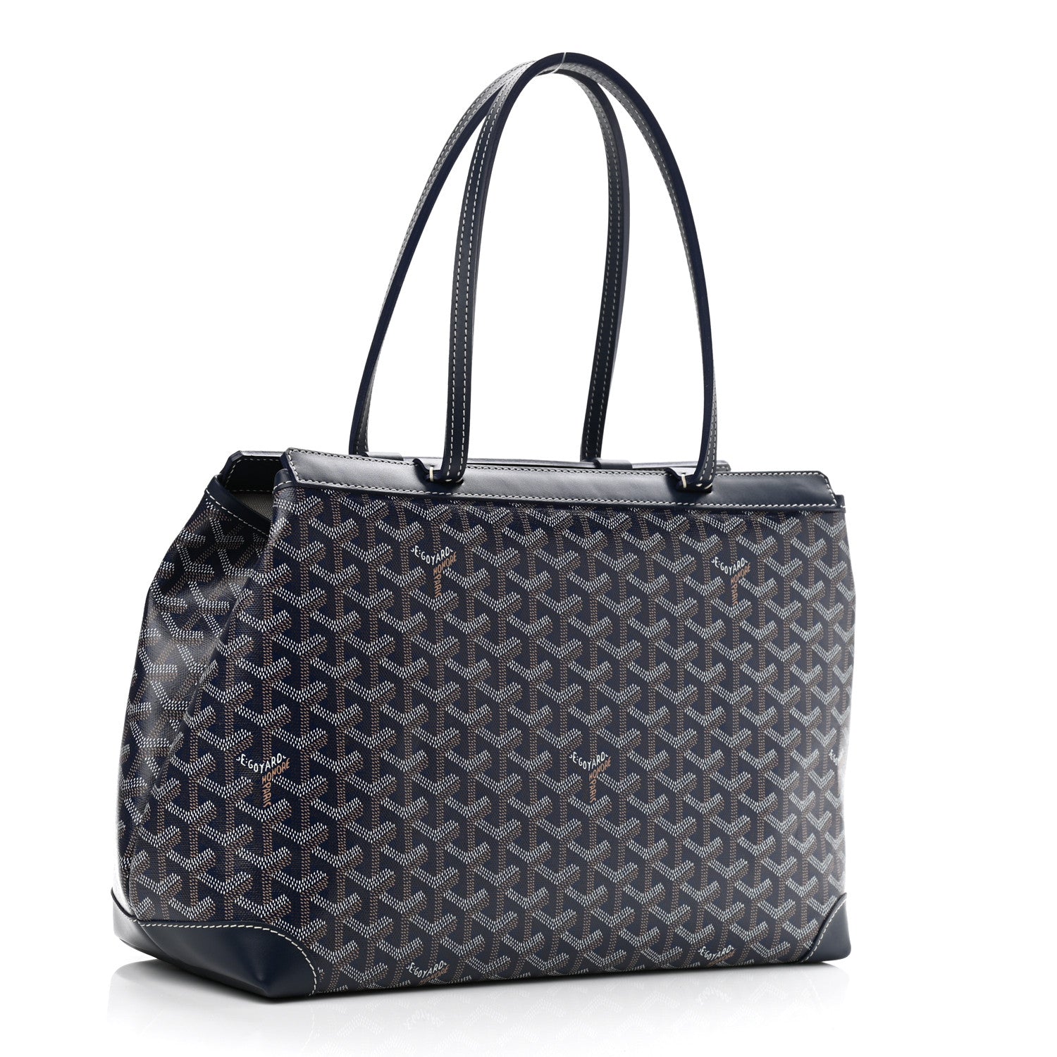 Goyard Goyardine Bellechasse PM Navy 3 of 11