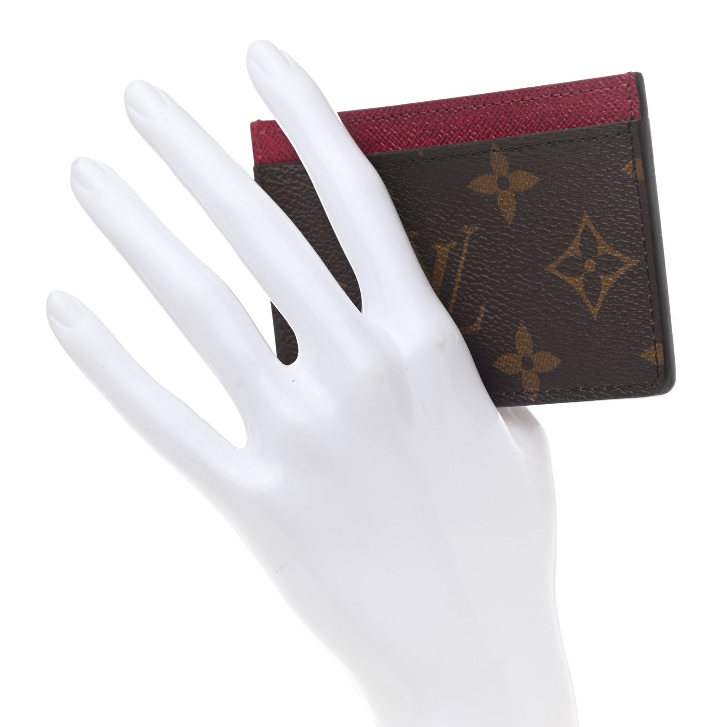 Louis Vuitton Monogram Card Holder Fuchsia 2 of 7