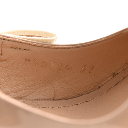 Christian Dior Patent Ribbon J'Adior Slingback 100mm Pumps 37 Nude 9 of 14