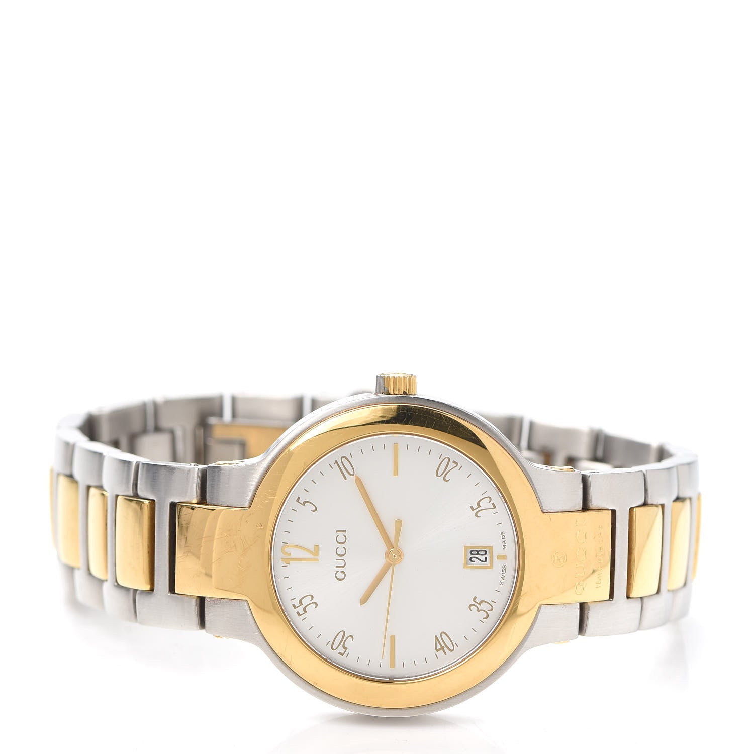 Gucci Stainless Steel 35mm 8900M Two Tone Quartz Watch 2 of 5