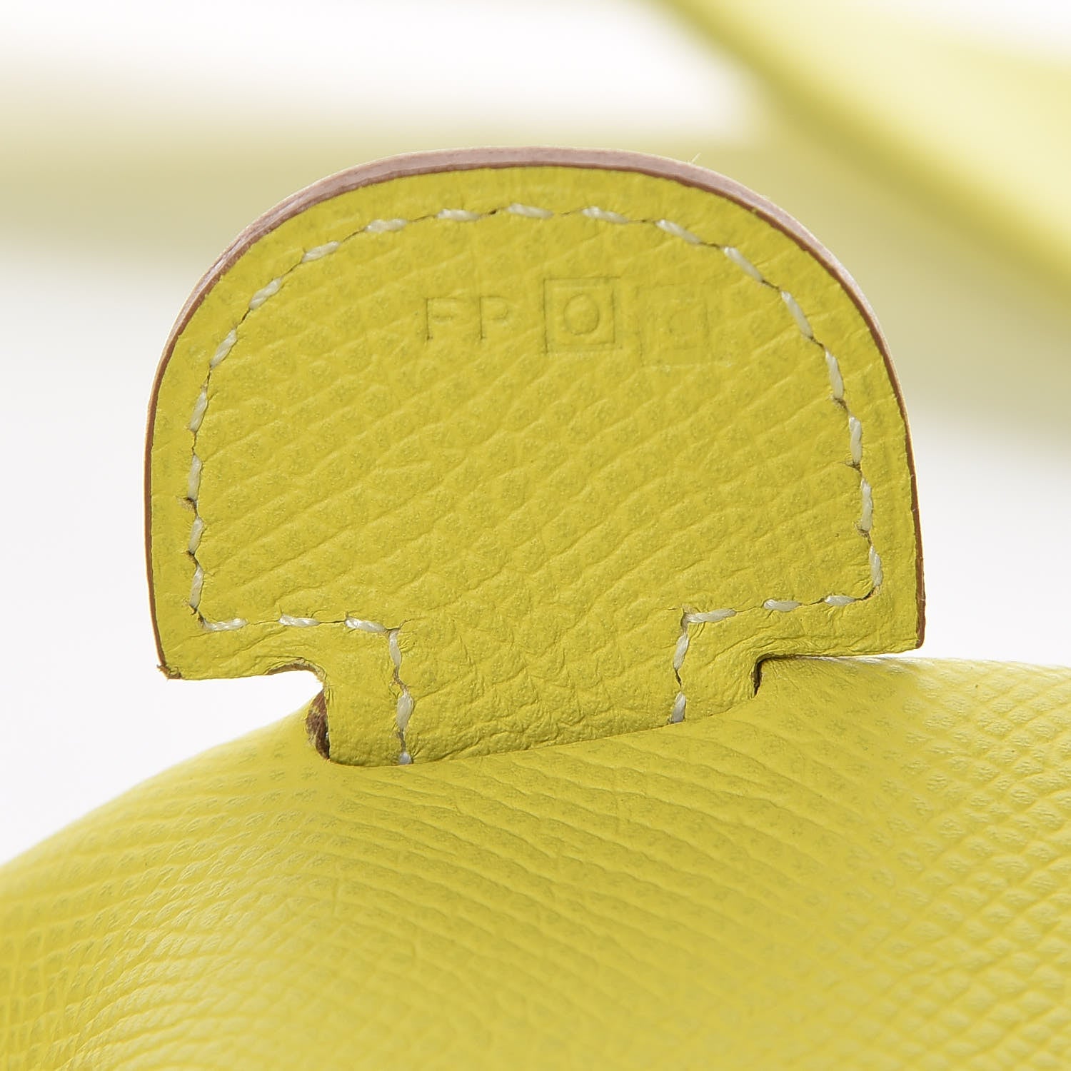 Hermes Epsom Evelyne III GM Lime 7 of 11