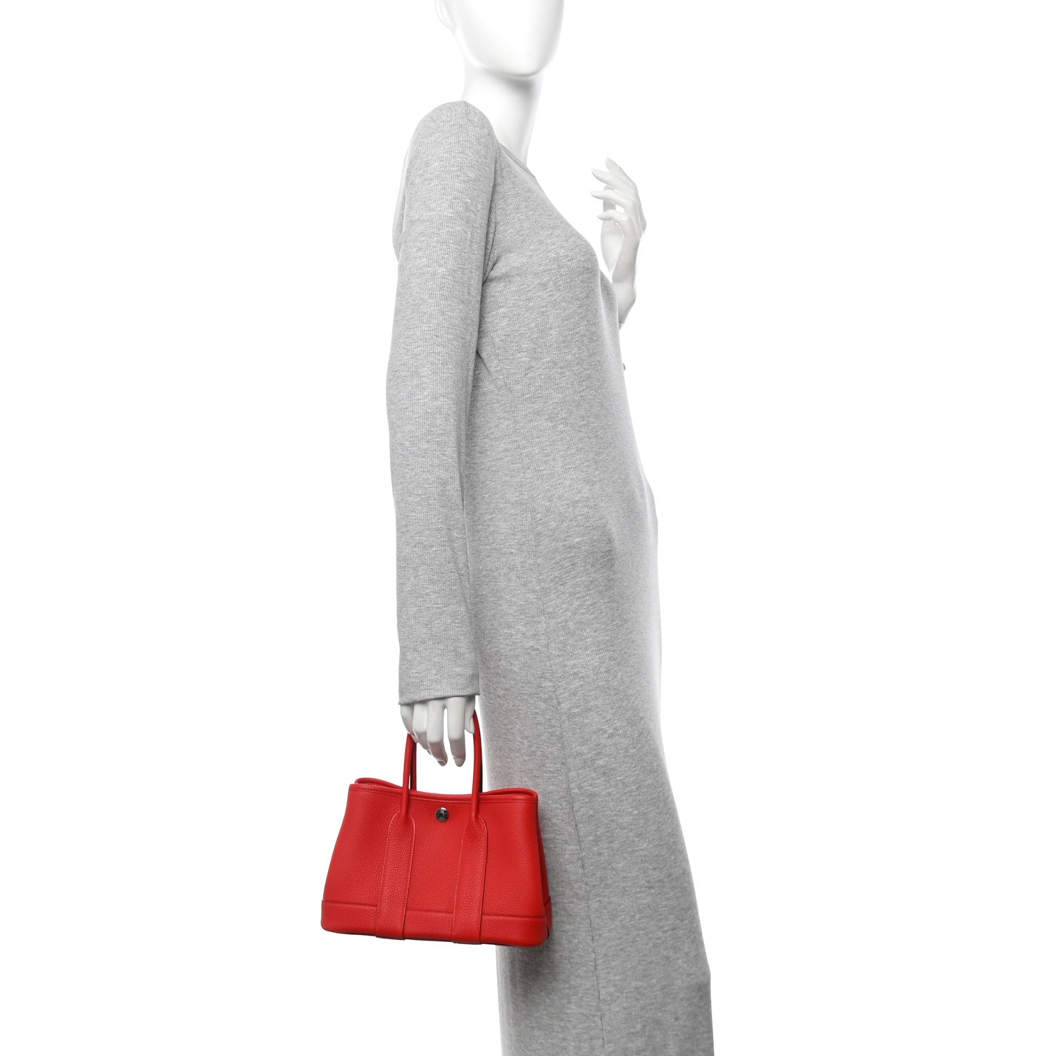 Hermes Togo Neo Garden 23 Rouge Radieux 2 of 10