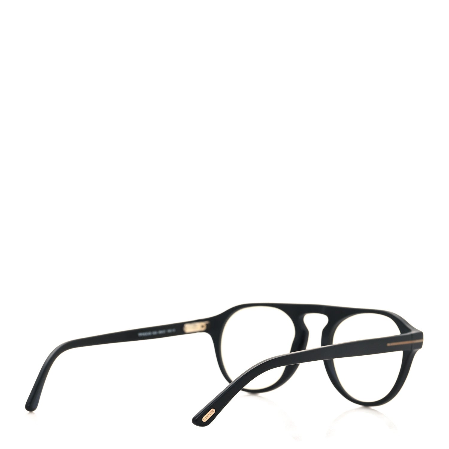 Tom Ford Clip On Aviator Sunglasses TF5533-B Black 6 of 10