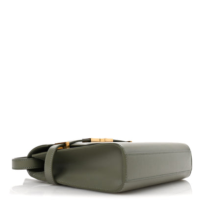 Saint Laurent Smooth Calfskin Small Manhattan Shoulder Bag Light Green 4 of 11