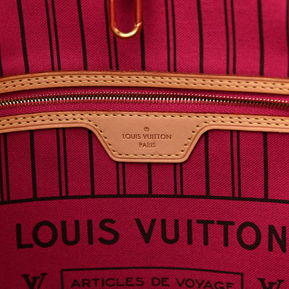 Louis Vuitton Monogram Neo Neverfull MM Fuchsia 6 of 10