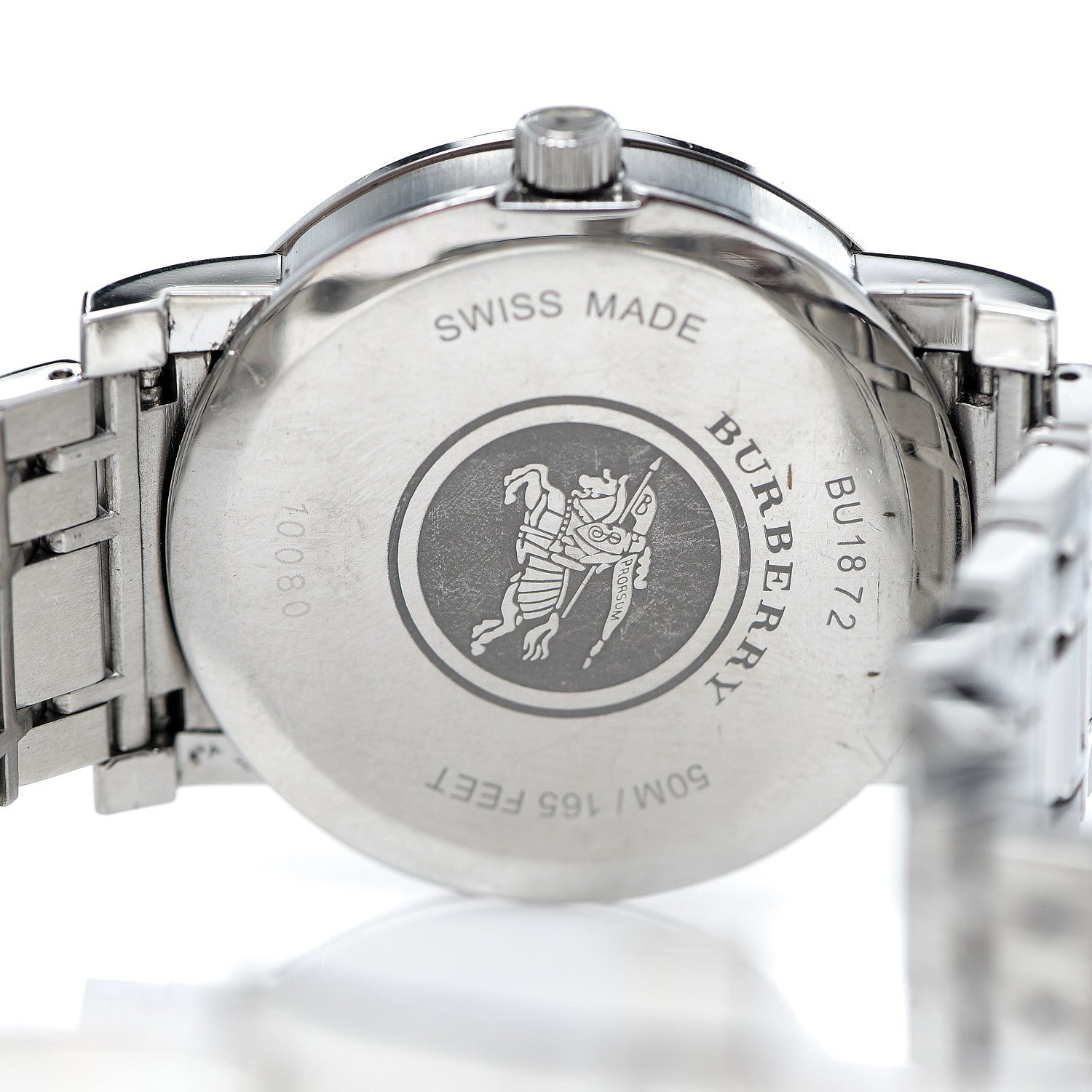 Burberry Stainless Steel 38mm Heritage Quartz Watch BU1872 4 of 5