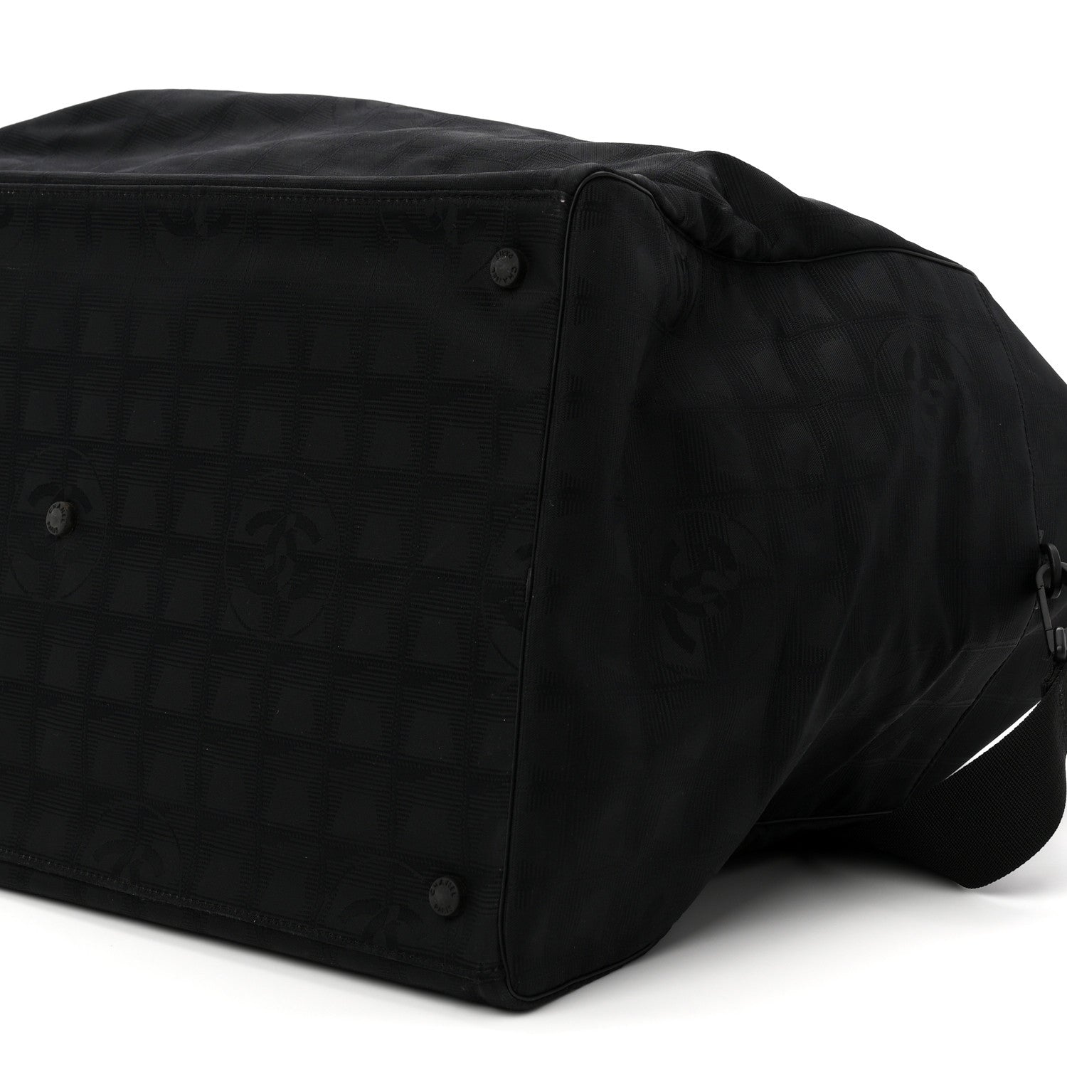 Chanel Nylon Travel Duffle Black 9 of 9