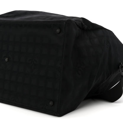 Chanel Nylon Travel Duffle Black 9 of 9
