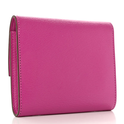 Hermes Chevre Mysore 1938 Wallet 19 Rose Pourpre 5 of 11
