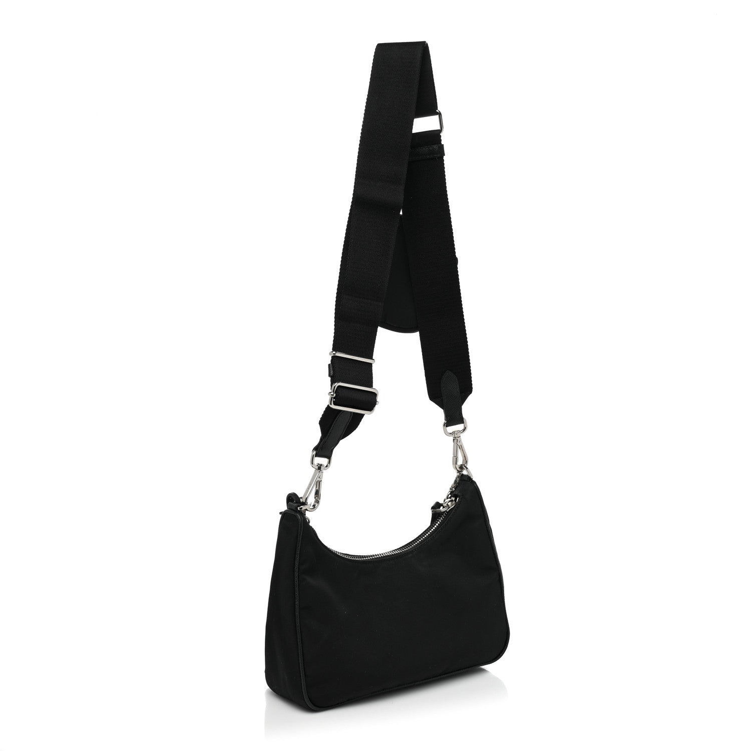 Prada Nylon Re-Edition 2005 Shoulder Bag Black 3 of 11