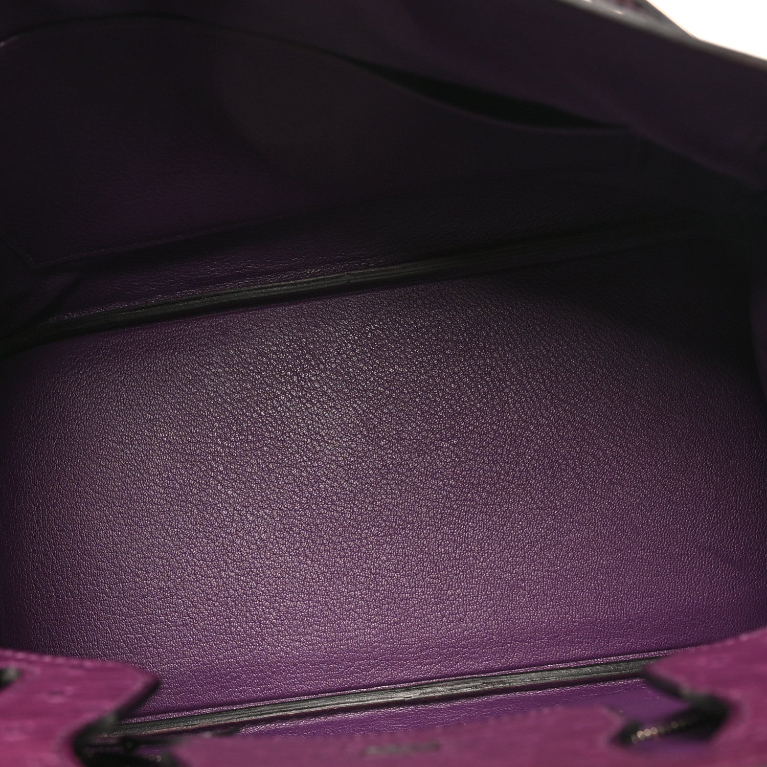 Hermes Ostrich Birkin 30 Violine 5 of 10